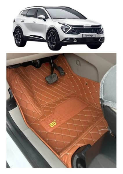 Kia Sportage 2023 Sonrası Araca Özel 8d Havuzlu Paspas Takımı