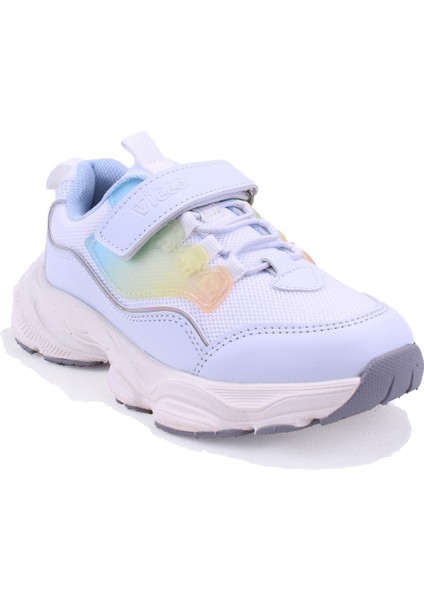 Teide 346F25Y172 Beyaz Ortopedik Günlük Kız Çocuk Spor Ayakkabı