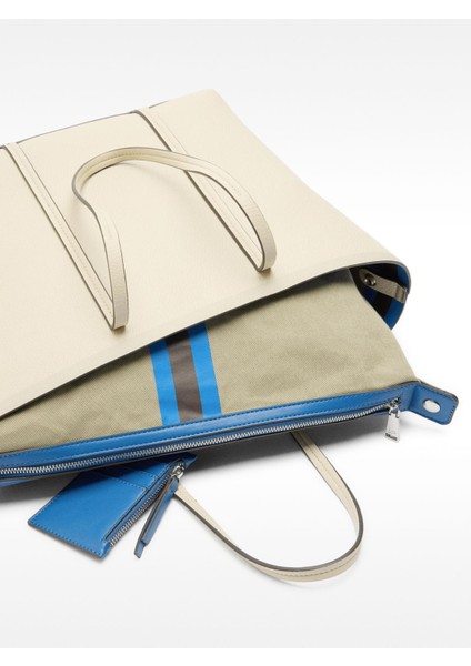 Çıkarılabilir Aksesuarlı Shopper Çanta