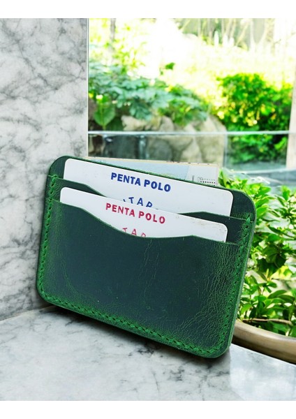 Cronder Hakiki Deri Dizme Kartlık Cüzdan