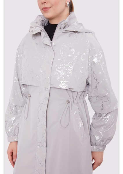 Taş Yansıma Detaylı Trençkot indirimleri