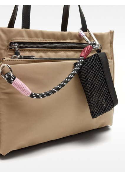 Teknik Kumaş Tote Çanta