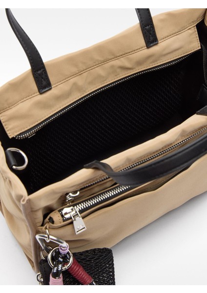 Teknik Kumaş Tote Çanta