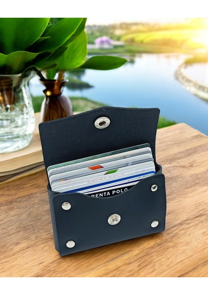 Cronder Hakiki Deri Yan Model Kutu Kartlık fiyatları