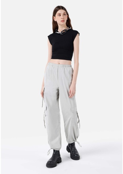 Regular Fit Düşük Bel Geniş Paça Kadın Taş Pantolon modelleri
