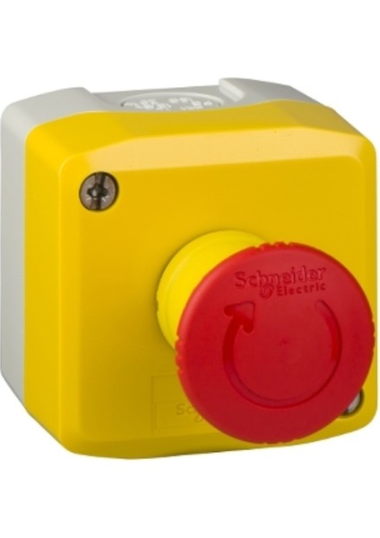 Electric XALK178, Harmony Xald, 40 mm Mantar Kafalı, Kutulu Acil Stop Butonu, 1nk