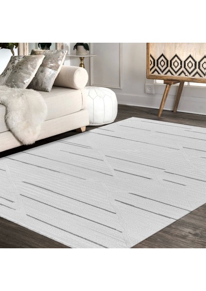 Pietra Koleksiyonu Mikrofiber Iplik Şık Görünümlü Halı