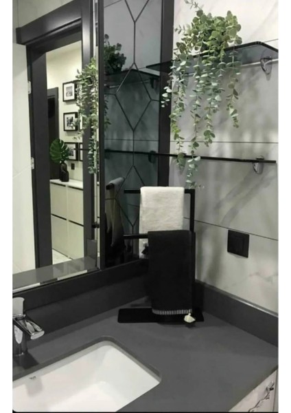 Havluluk Tezgah Set Üstü Kağıt El Havluluğu Ev Banyo Düzenleyici Paslanmaz Döküm Devrilmez Ev Dizayn fırsatları