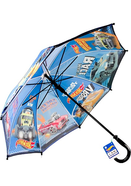 Hot Wheels Lisanslı Şemsiye