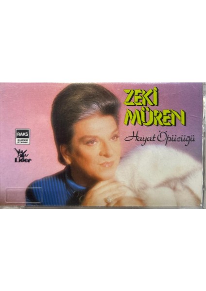 Kaset Zeki Müren ‎– Hayat Öpücüğü 1984 Baskı Kaset