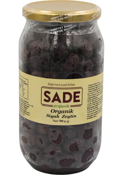Siyah Zeytin 700 gr