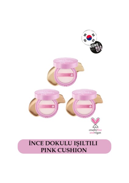 Don't Touch Glass Pink Cushion 15 gr Fondöten No:25N Molten fırsatları