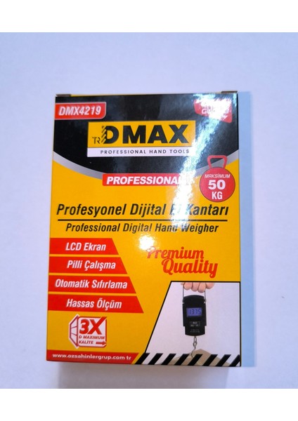 Dmax Dijital El Kantarı 50 kg modelleri