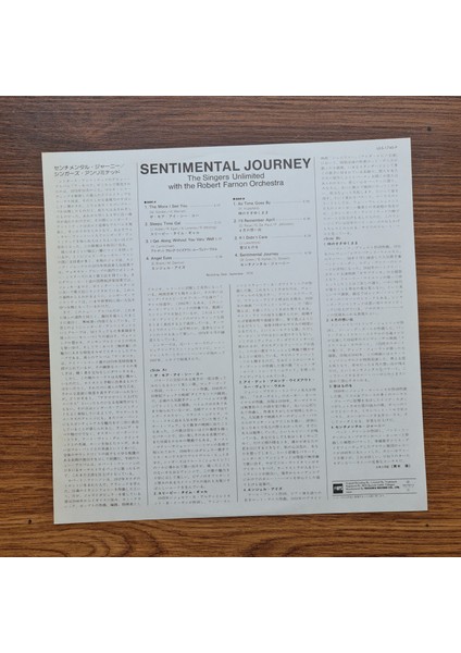 The Singers Unlimited – Sentimental Journey