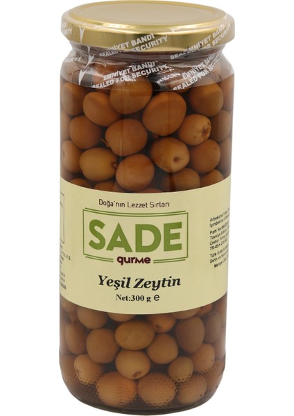 Yeşil Zeytin 300 gr