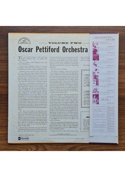 The Oscar Pettiford Orchestra – Oscar Pettiford Orchestra In Hi-Fi, Volume Two