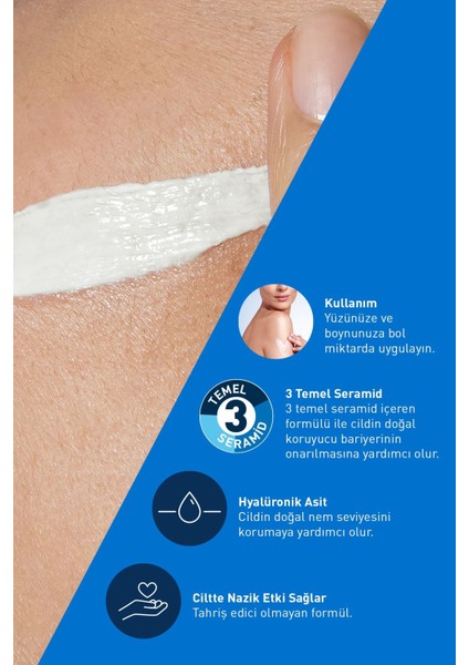 Yüz Nemlendirici Krem Normal ve Kuruya Dönük Ciltler Için SPF50 52 ml 2 Adet
