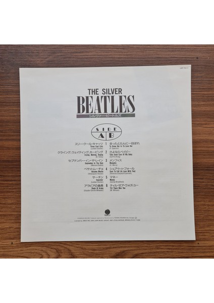 The Beatles – The Silver Beatles modelleri