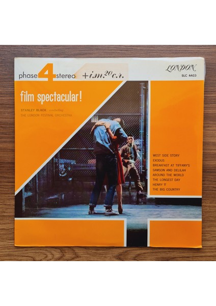 Stanley Black Conducting The London Festival Orchestra – Film Spectacular!