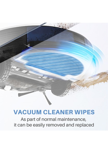 Ecovacs Deebot Ozmo T8 Aıvı T8 Için 10 Adet Paspas Bezi Temizleme Pedleri (Yurt Dışından)
