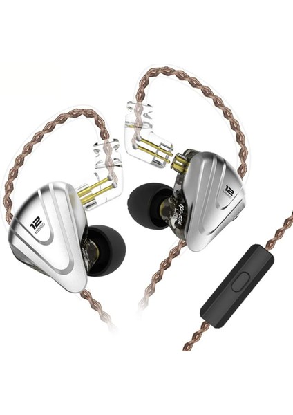Zsx Terminator Hibrit Sürücü Hi-Fi In Ear Monitör Kablolu Kulak Içi Kulaklık (Mikrofonlu)