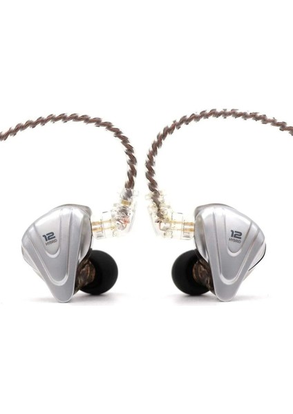 Zsx Terminator Hibrit Sürücü Hi-Fi In Ear Monitör Kablolu Kulak Içi Kulaklık (Mikrofonlu)