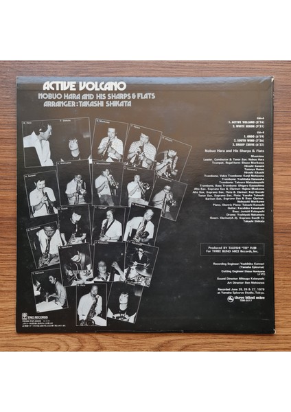 Nobuo Hara And His Sharps & Flats – Active Volcano (Tbm)