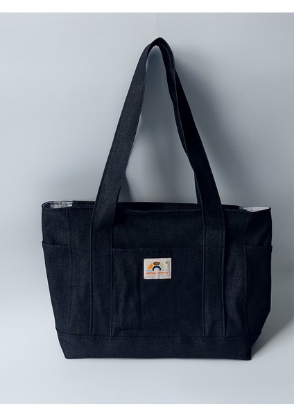 Milano Günlük - Plaj - Kamp - Anne/Bebek Çanta Siyah Kot indirimleri