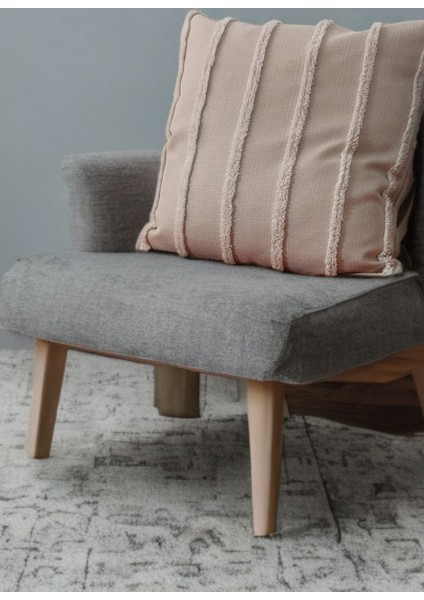 Nakışlı Kırlent Kılıfı Çizgi Nakış Klasik Model Çift Taraf ( 40 x 40 cm ) 1'lı Kalite Kumaşı fiyatları