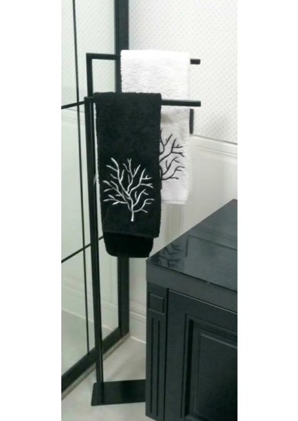 Kağıt Havluluk Kollu El Havluluğu Ev Banyo Düzenleyici Paslanmaz Devrilmez Yer Kaplamaz Şık Tasarım modelleri
