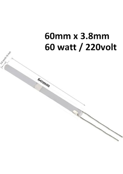 Kalem Havyalar Için Isıtıcı Seramik Rezistans 60W 220V 60MM fiyatları
