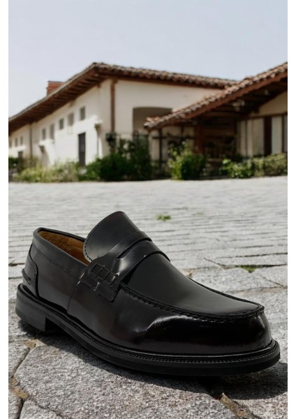 New Onix 255 01 Bordo Deri Tam Ortopedik Casual Günlük Erkek Ayakkabı