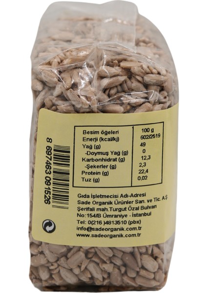 Kabak ve Ayçekirdeği Içi 250 gr + 250 gr