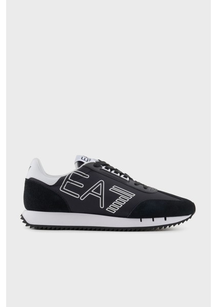 Logolu Süet Detaylı Sneaker Ayakkabı Unisex Ayakkabı X8X101 XK257 U448