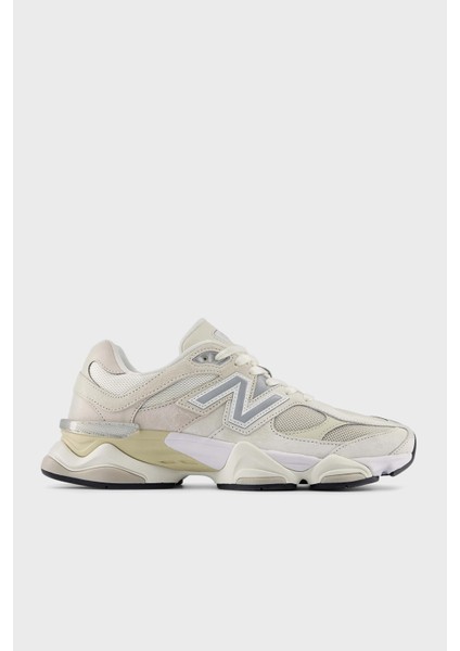 Logolu Hakiki Deri Kalın Tabanlı Sneaker Ayakkabı Ayakkabı U9060WHT