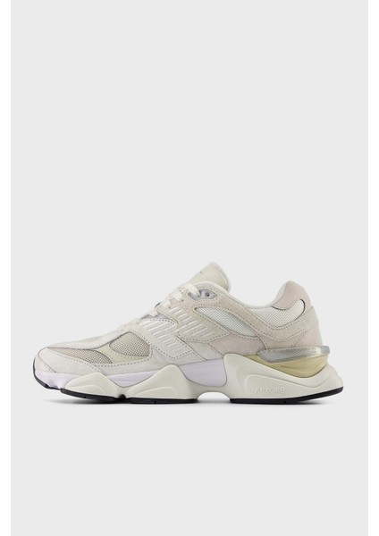 Logolu Hakiki Deri Kalın Tabanlı Sneaker Ayakkabı Ayakkabı U9060WHT