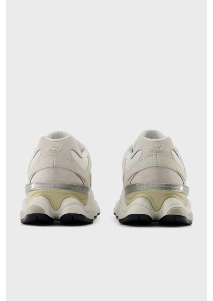 Logolu Hakiki Deri Kalın Tabanlı Sneaker Ayakkabı Ayakkabı U9060WHT