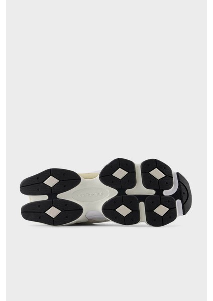 Logolu Hakiki Deri Kalın Tabanlı Sneaker Ayakkabı Ayakkabı U9060WHT