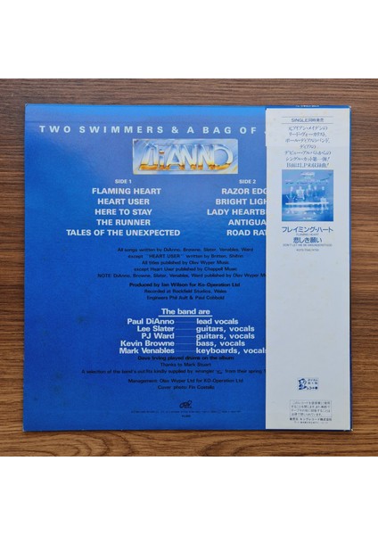 Dianno – Two Swimmers & A Bag Of Jockies