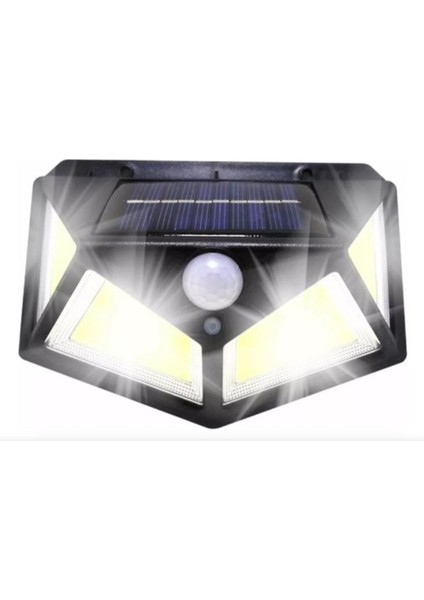 Solar Hareket Sensörlü Duvar Lambası 100 LED fiyatları