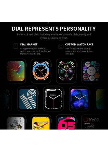 Watch 7 Series 45 mm Bluetooth Telefon Görüşme Özellikli Akıllı Saat