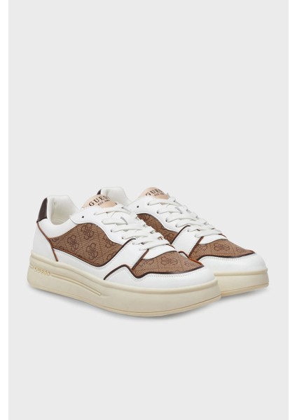 Winno 4g Logo Baskılı Deri Karışımlı Sneaker Ayakkabı FMJWIILEA12 Erkek Ayakkabı Fmjwıı LEA12 Beıbr
