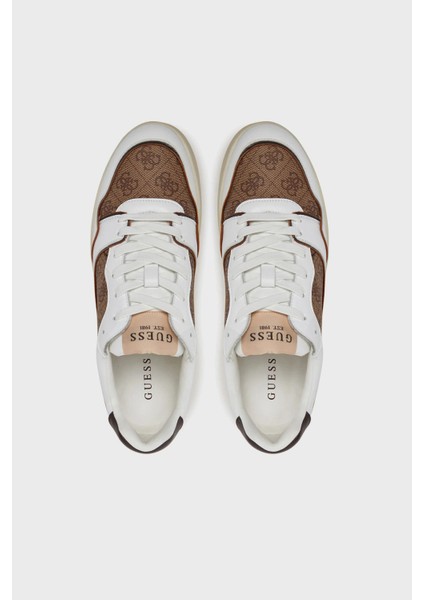 Winno 4g Logo Baskılı Deri Karışımlı Sneaker Ayakkabı FMJWIILEA12 Erkek Ayakkabı Fmjwıı LEA12 Beıbr
