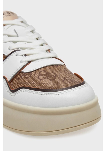 Winno 4g Logo Baskılı Deri Karışımlı Sneaker Ayakkabı FMJWIILEA12 Erkek Ayakkabı Fmjwıı LEA12 Beıbr
