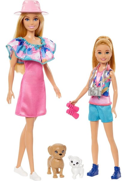 HRM09 Barbie ve Stacie Kız Kardeşler Ikili Set - Barbie & Stacie To The Rescue