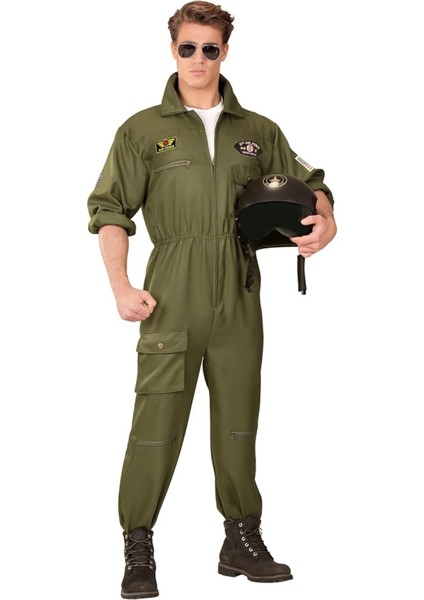 Yetişkin Erkek Pilot Kostümü