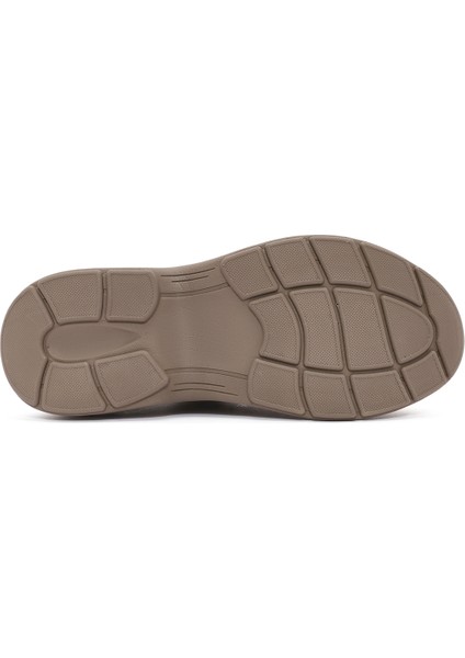 Zero Kadın Vizon Bağcıklı Kalın Tabanlı Sneaker 25SFD43146F