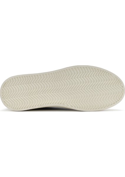 Erkek Siyah Bağcıklı Deri Sneaker 25SFD692718