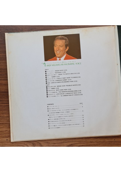 Andy Williams – His Fascinating Voice