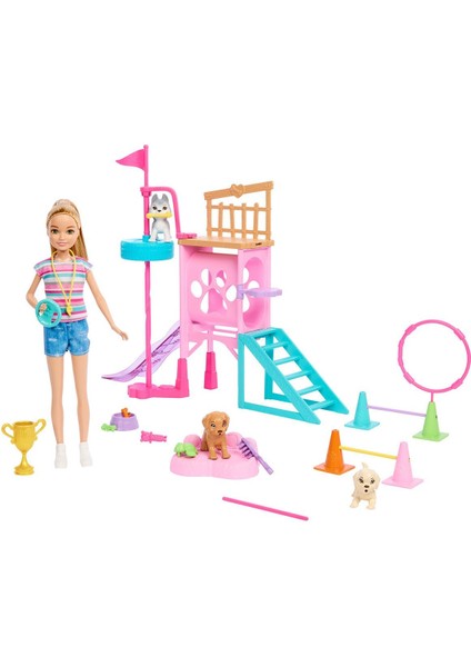 HRM10 Stacienin Köpekçik Oyun Parkı - Barbie And Stacie To The Rescue